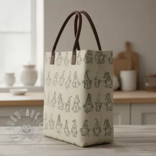 Dekorativna tkanina Linenlook premium Tomte Jolly Line