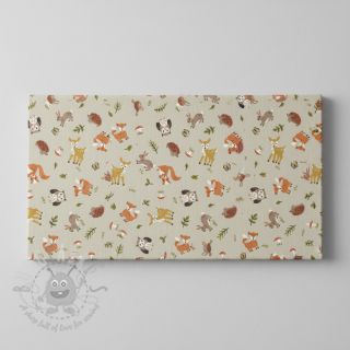 Dekorativna tkanina Linenlook premium Forest Friend Animal