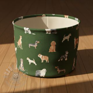 Dekorativna tkanina premium Dog Breed Mix