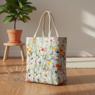 Dekorativna tkanina s teflonom Wildflower Sunny Field