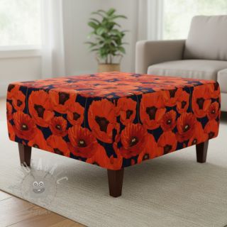 Dekorativna tkanina s teflonskom obradom POPPY GARDEN