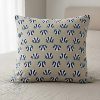 Dekorativna tkanina Linenlook Seashell blue
