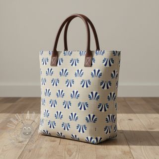 Dekorativna tkanina Linenlook Seashell blue