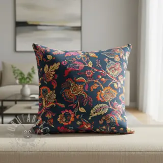 Dekorativna tkanina jacquard Inaya bleu