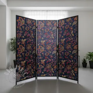 Dekorativna tkanina jacquard Inaya bleu