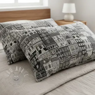 Dekorativna tkanina GOBELIN PREMIUM City canal house
