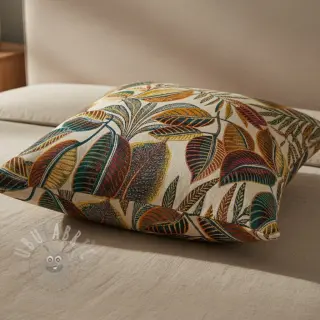Dekorativna tkanina jacquard Cacao allover multico
