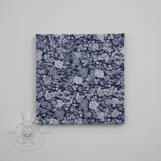 Dekorativna tkanina jacquard Draco indigo