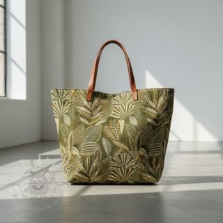 Dekorativna tkanina jacquard Legende kaki