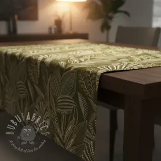 Dekorativna tkanina jacquard Legende kaki