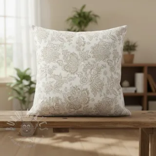 Dekorativna tkanina jacquard Jacobean lin