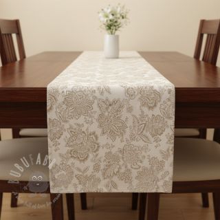 Dekorativna tkanina jacquard Jacobean lin