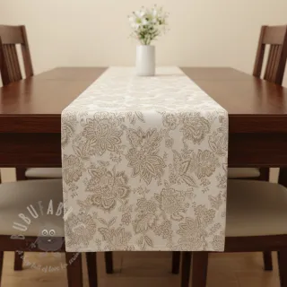 Dekorativna tkanina jacquard Jacobean lin