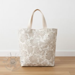 Dekorativna tkanina jacquard Jacobean lin