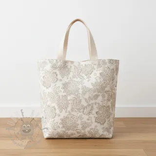 Dekorativna tkanina jacquard Jacobean lin