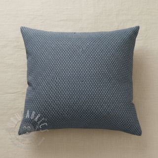 Dekorativna tkanina DOBBY Coloured Dot navy blue