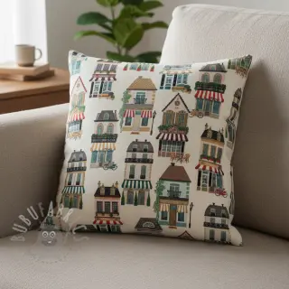 Dekorativna tkanina premium Shop Boutique City digital print