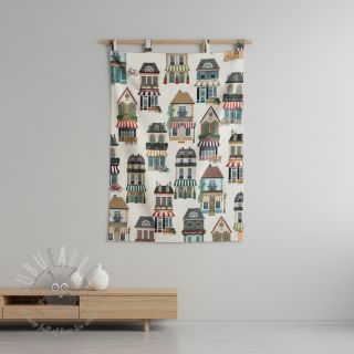 Dekorativna tkanina premium Shop Boutique City digital print