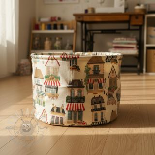 Dekorativna tkanina premium Shop Boutique City digital print