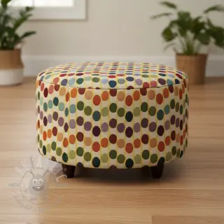 Dekorativna tkanina GOBELIN PREMIUM Graphic Dots Wave