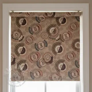 Dekorativna tkanina jacquard Mandala Circle Sun