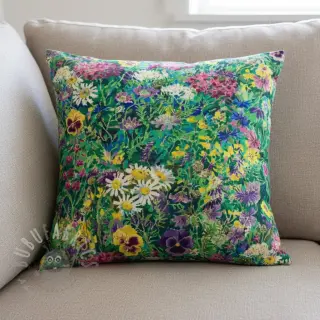 Dekorativna tkanina premium Spring Flower Garden digital print