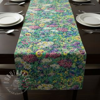 Dekorativna tkanina premium Spring Flower Garden digital print