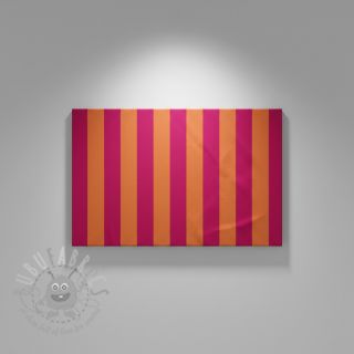 Dekorativna tkanina premium Joyful Basic Stripe pink digital print