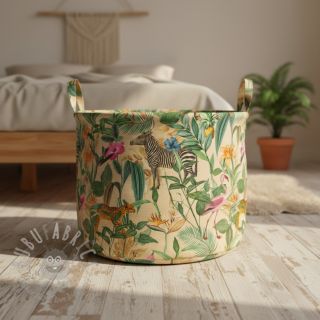 Dekorativna tkanina premium Tropical Jungle Dream digital print