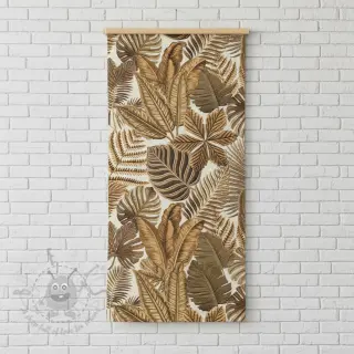 Dekorativna tkanina premium Leaf Embroidery digital print