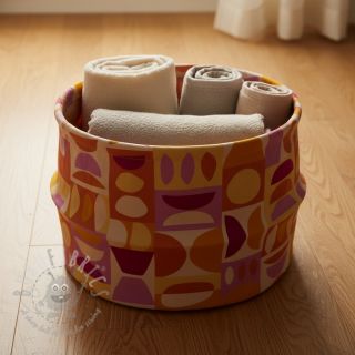 Dekorativna tkanina premium Abstract Form Block digital print