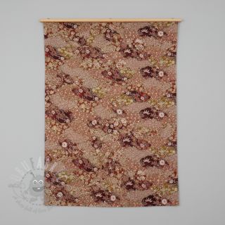 Dekorativna tkanina jacquard Nuage allover rouge