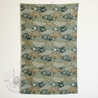 Dekorativna tkanina jacquard Nuage allover kaki