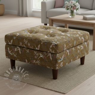 Dekorativna tkanina jacquard Grues or