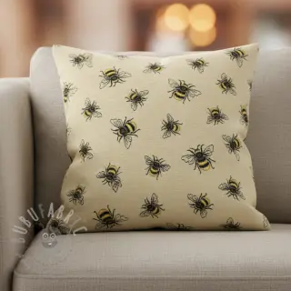 Dekorativna tkanina GOBELIN PREMIUM Bumble Bee Family