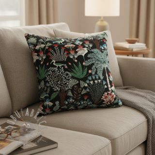 Dekorativna tkanina jacquard Botanic Paradise Bird