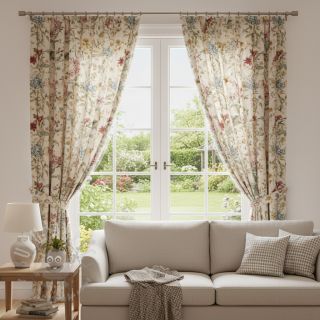 Dekorativna tkanina Linenlook premium Flower Dreamy Field digital print