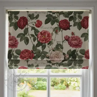 Dekorativna tkanina Linenlook premium Vintage Rose Garden digital print