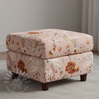 Dekorativna tkanina Dried Flower Romance digital print