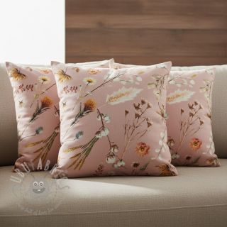 Dekorativna tkanina Dried Flower Romance digital print