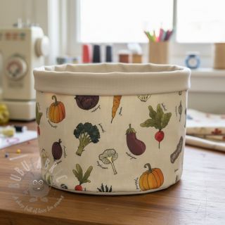 Dekorativna tkanina Veggie Harvest Garden digital print