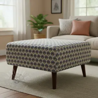 Dekorativna tkanina Linenlook Graphic Peacock