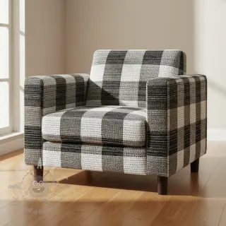 Dekorativna tkanina jacquard TWEED allover graphite