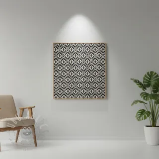 Dekorativna tkanina jacquard MOANA allover taupe