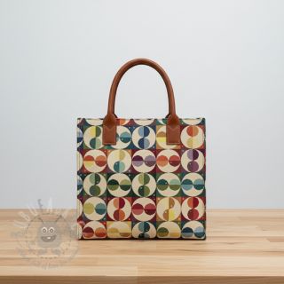 Dekorativna tkanina GOBELIN Graphic square circle