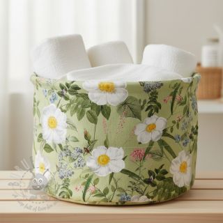 Dekorativna tkanina Romantic rose garden digital print