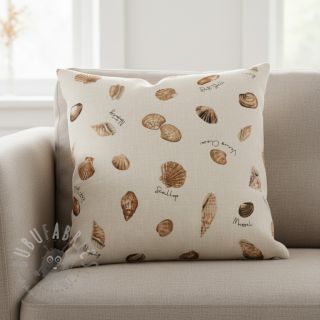 Dekorativna tkanina Linenlook Sea shell path