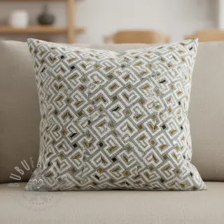 Dekorativna tkanina jacquard Pagne allover jaune