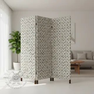 Dekorativna tkanina jacquard Pagne allover jaune