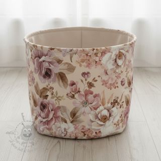 Dekorativna tkanina Classic flower garden digital print